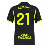 Atletico Madrid Cristian Romero #21 Vieraspaita 2026-27 Lyhythihainen